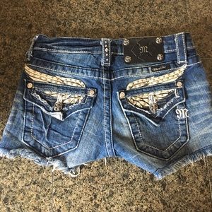 Miss me jean short